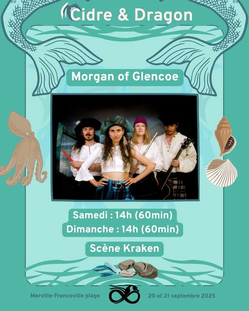 Concert Morgan of Glencoe au festival Cidre & Dragon 2025